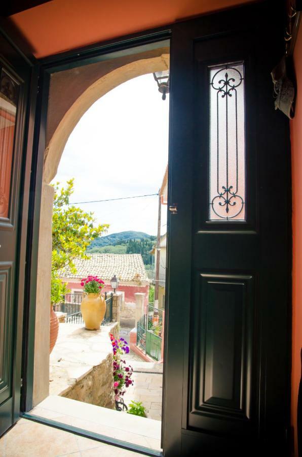 Villa Conte Rari Agios Gordios  Dış mekan fotoğraf